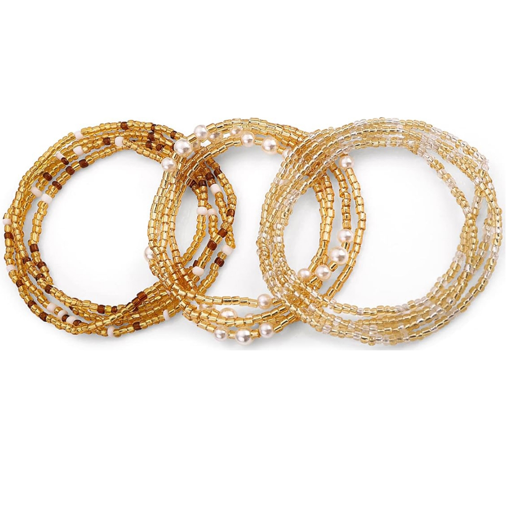 Body Jewelry Waist Chains - Waist Beads for Women Belly Beads