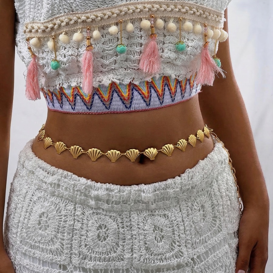 Body Jewelry Waist Chains - European and American cross-border Bohemian holiday