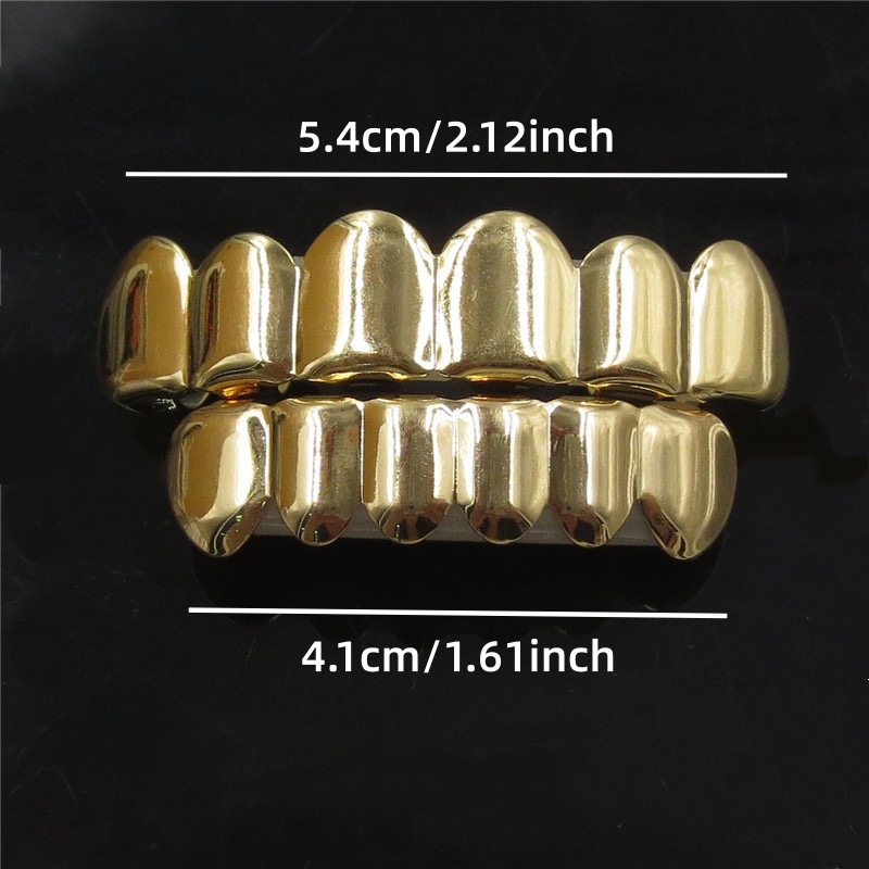 Gold Silver Plated HIP HOP Tee - Body Jewelry Real Gold recension och pris