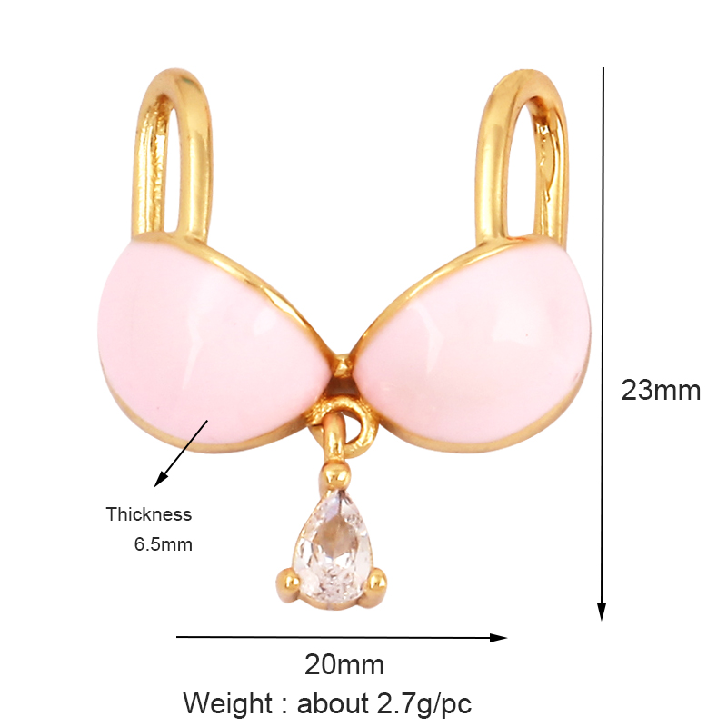 My Bra Lady Girl Body Model En - Body Jewelry Real Gold recension och pris