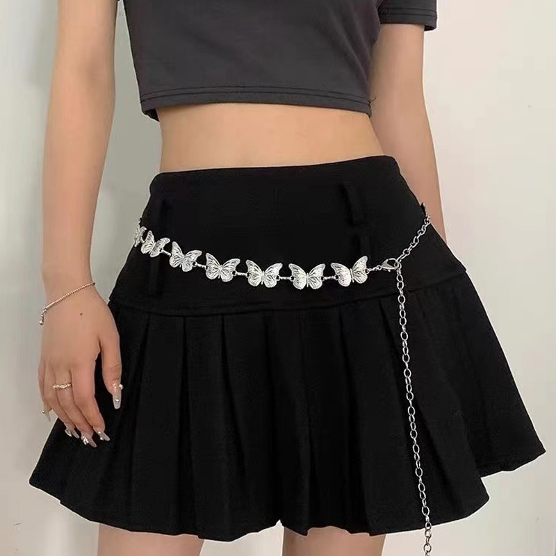 Fashion Butterfly Belt Waist C - Body Jewelry Waist Chains recension och pris