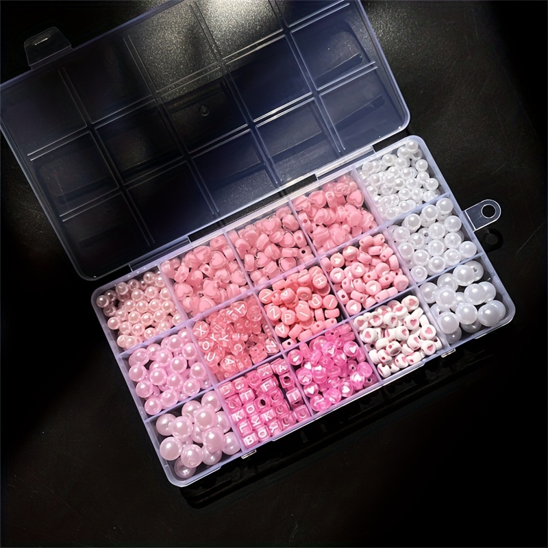 10-Piece Pink Alphabet Box, Ac - Body Jewelry Organizer recension och pris