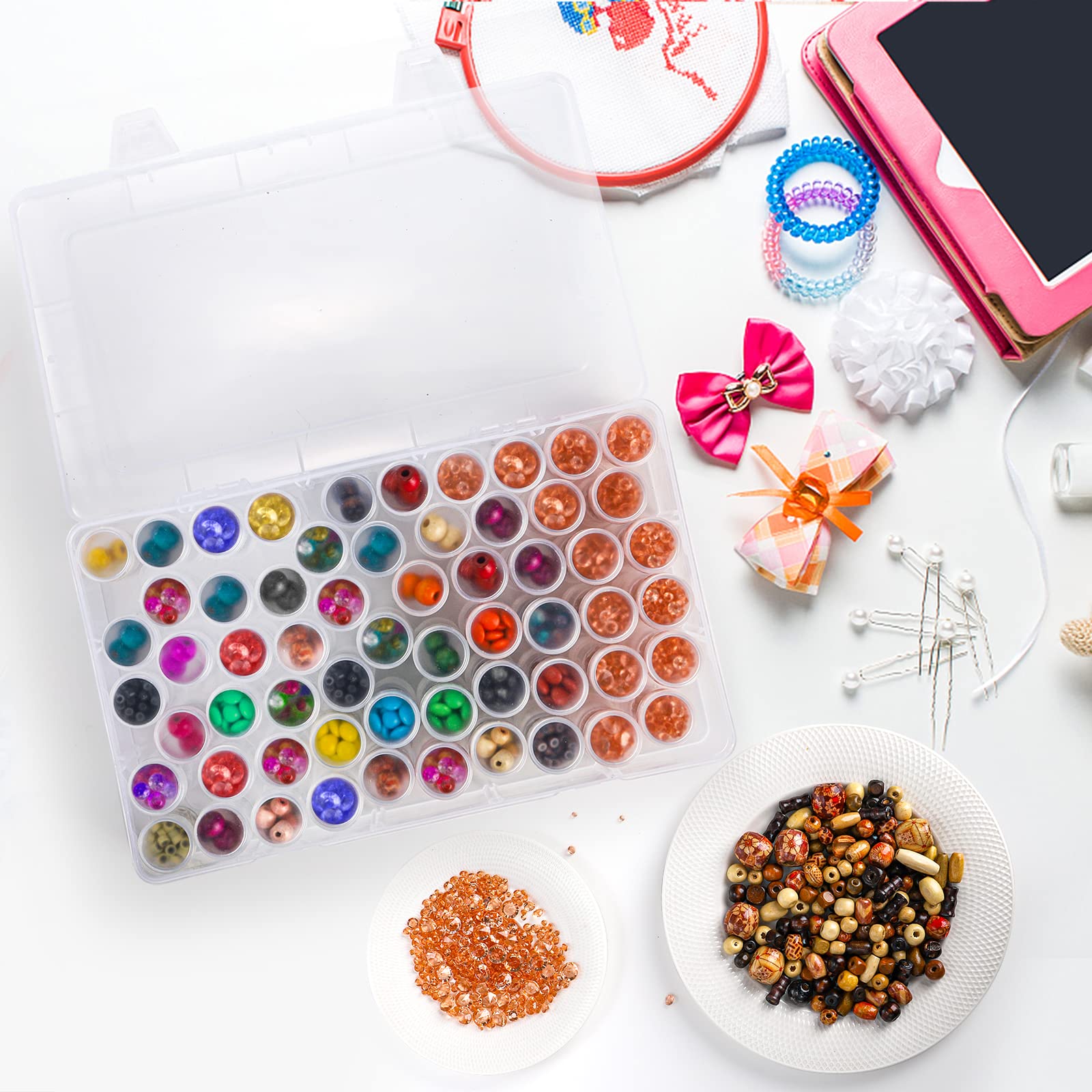 1pc 24/30//38/60 Slots Plastic - Body Jewelry Organizer recension och pris
