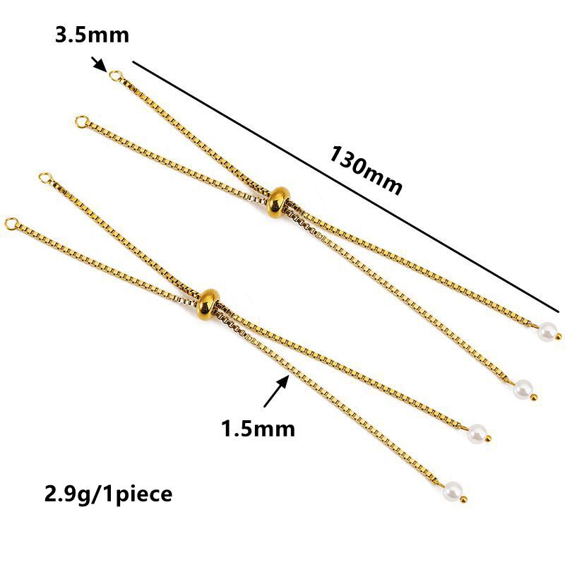 3pcs Stainless Steel Glue Bead - Body Jewelry Organizer recension och pris