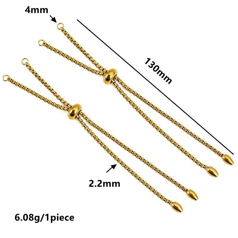 3pcs Stainless Steel Glue Bead - Body Jewelry Organizer recension och pris