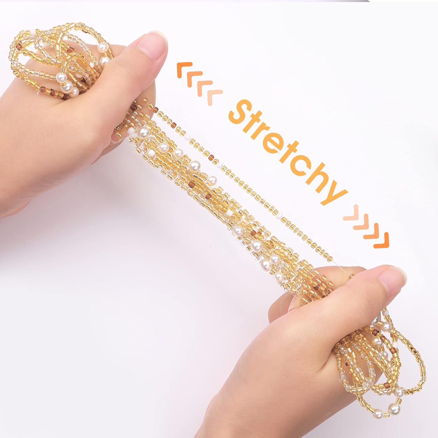 Waist Beads for Women Belly Be - Body Jewelry Waist Chains recension och pris