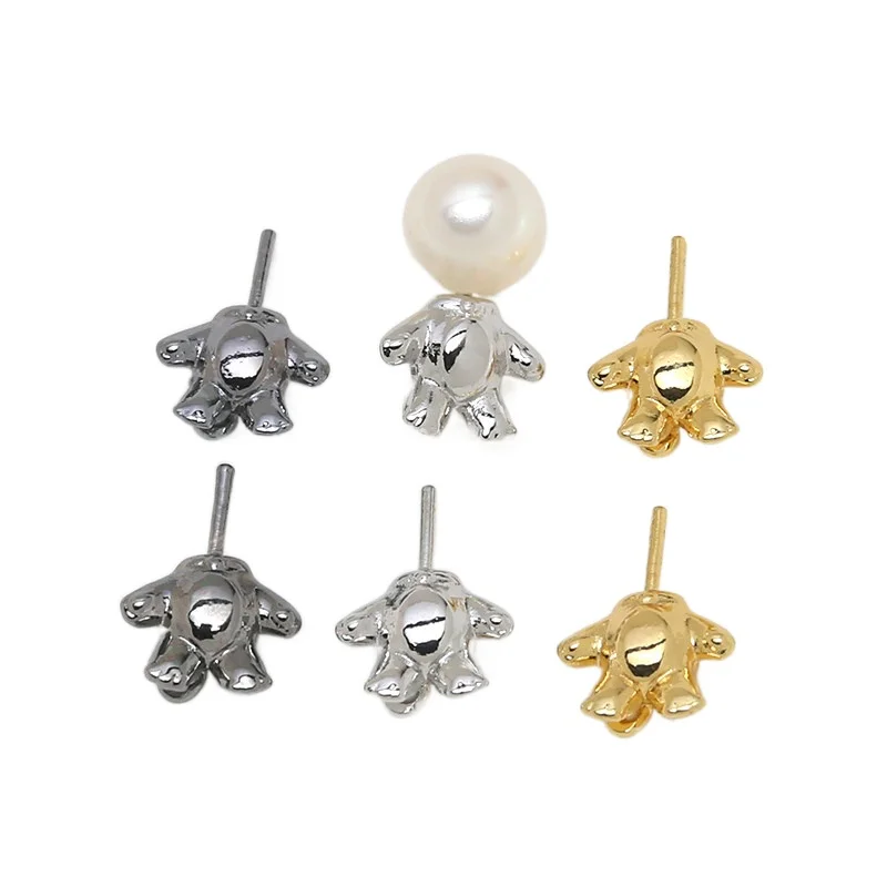 4 Pieces Copper Plated Real Go - Body Jewelry Real Gold recension och pris