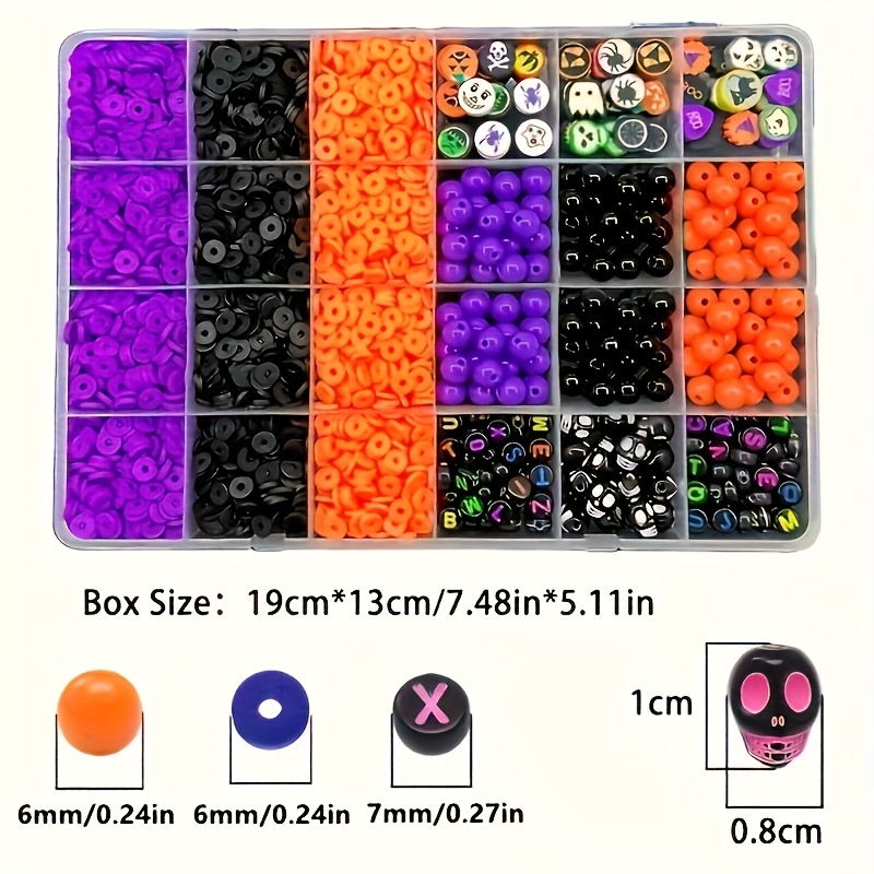 2700pcs， Halloween colored rou - Body Jewelry Organizer recension och pris