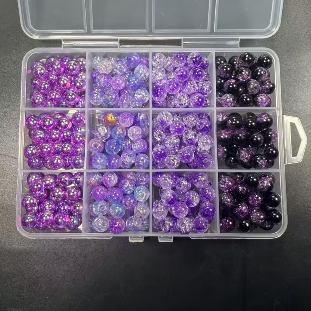 8mm Black Purple Series, Dark  - Body Jewelry Organizer recension och pris