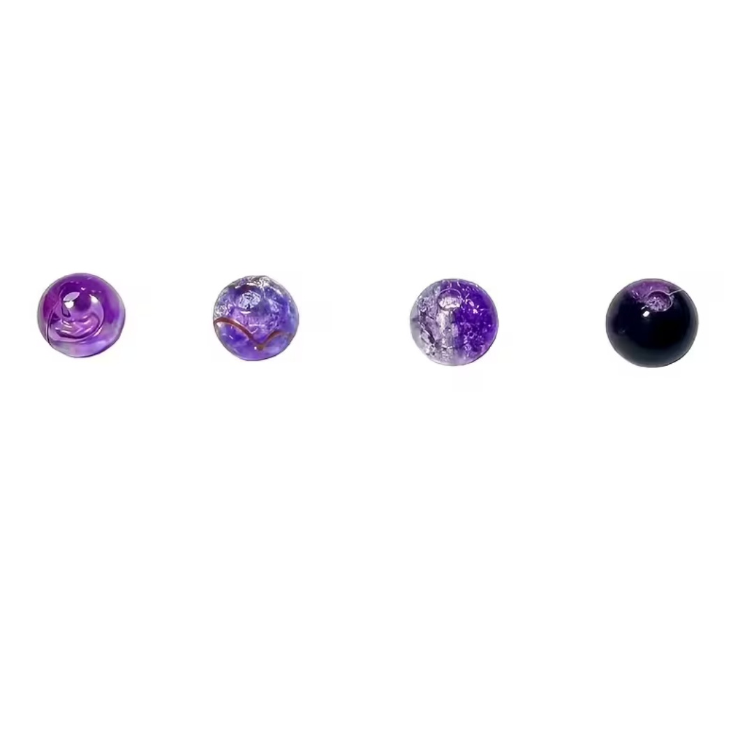 8mm Black Purple Series, Dark  - Body Jewelry Organizer recension och pris