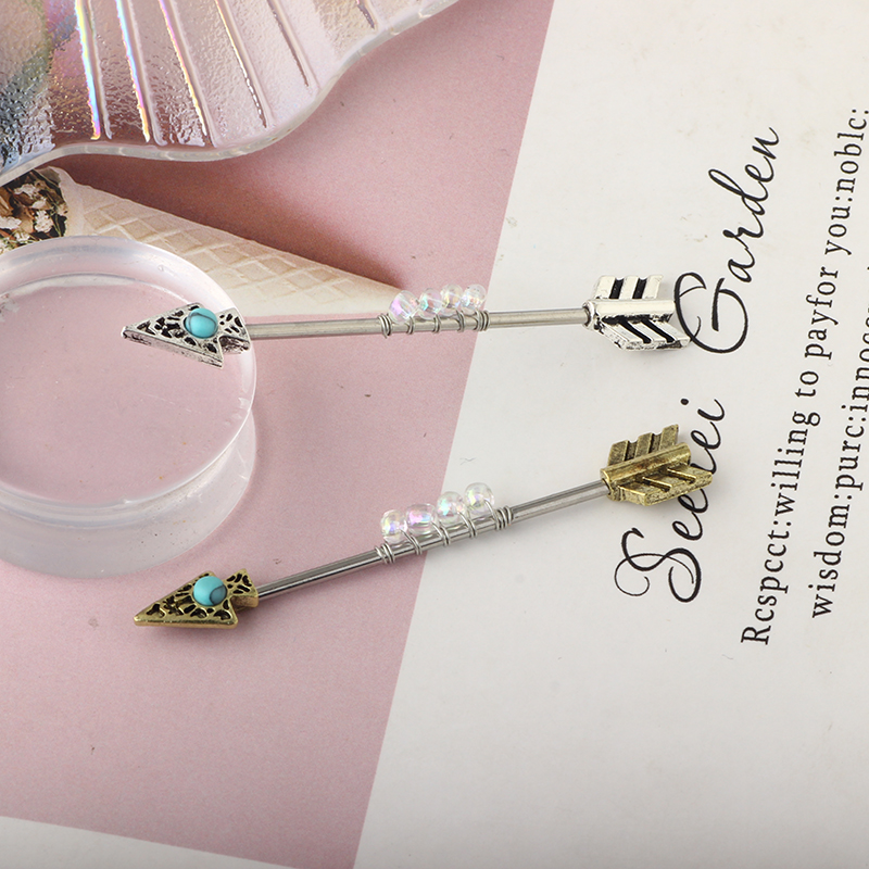 wholesales 2 color 38mm 14g in - Body Jewelry Co recension och pris