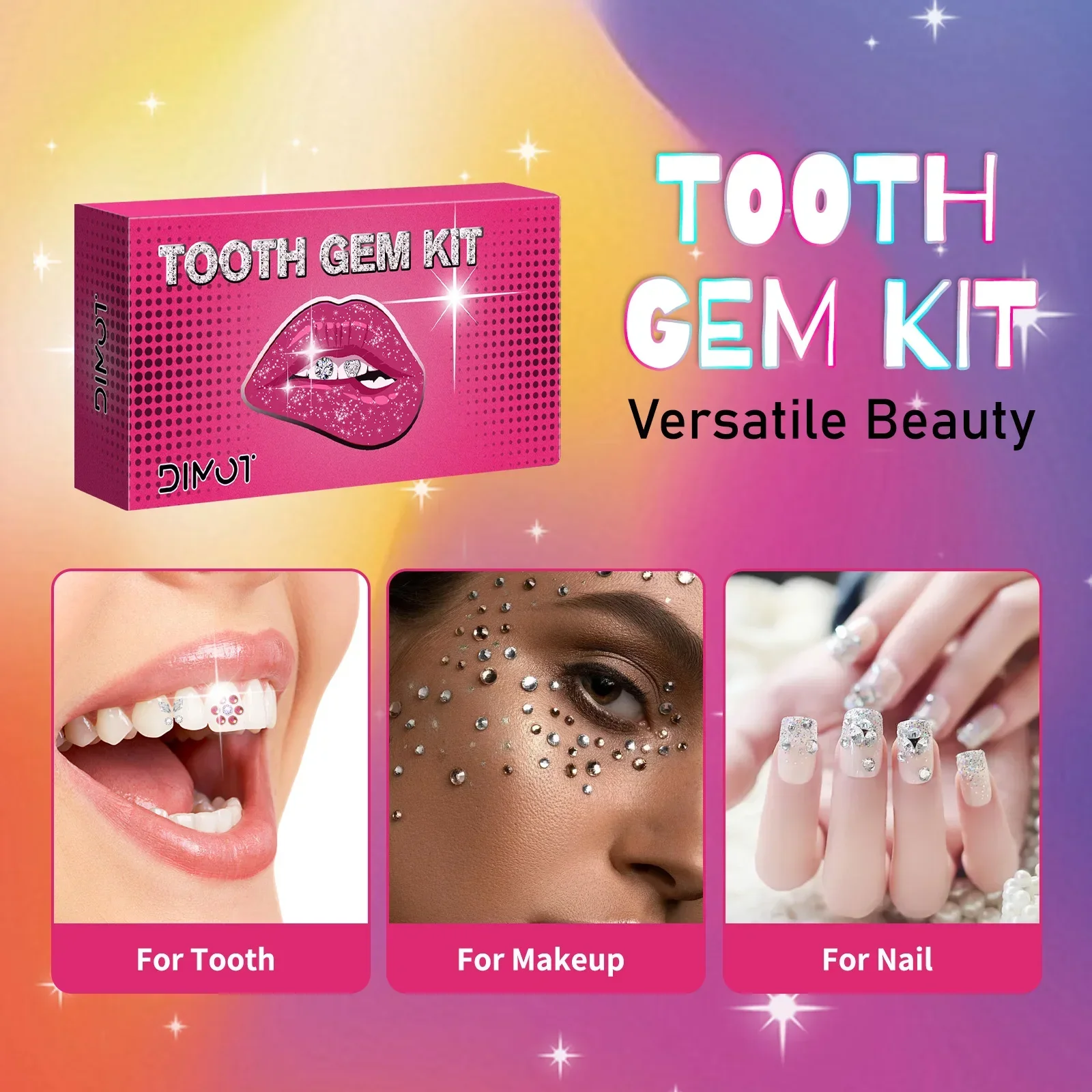 DIY Tooth Gem Kit with Crystal - Body Jewellery recension och pris