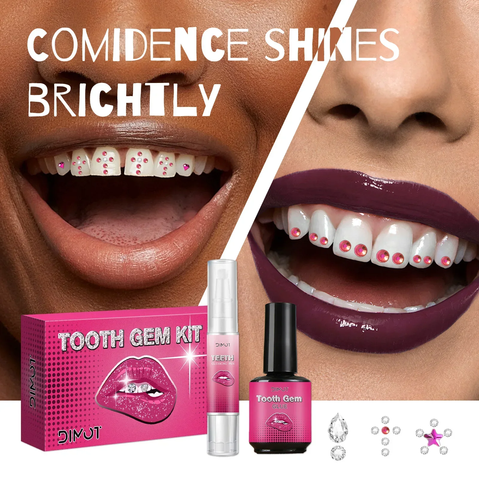 DIY Tooth Gem Kit with Crystal - Body Jewellery recension och pris