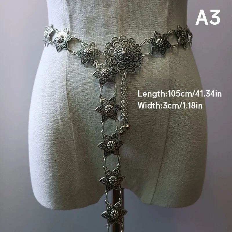 1PC Metal Thailand Waist Chain - Body Jewellery recension och pris