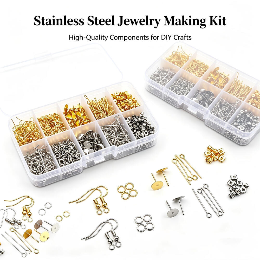 1 Set Box Ear Hook Single Loop - Body Jewelry Organizer recension och pris