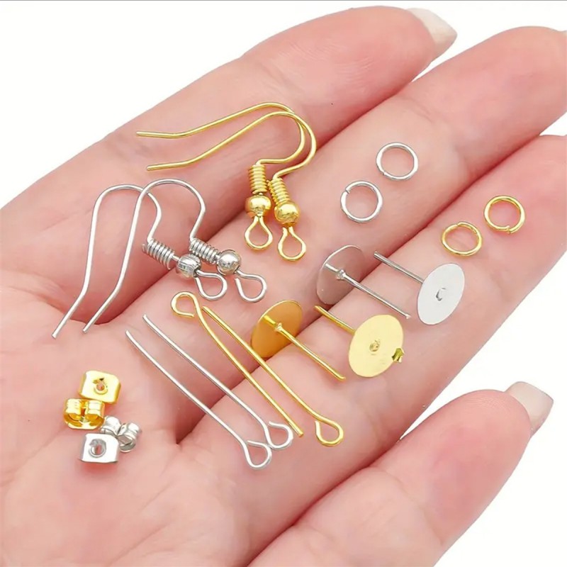 1 Set Box Ear Hook Single Loop - Body Jewelry Organizer recension och pris