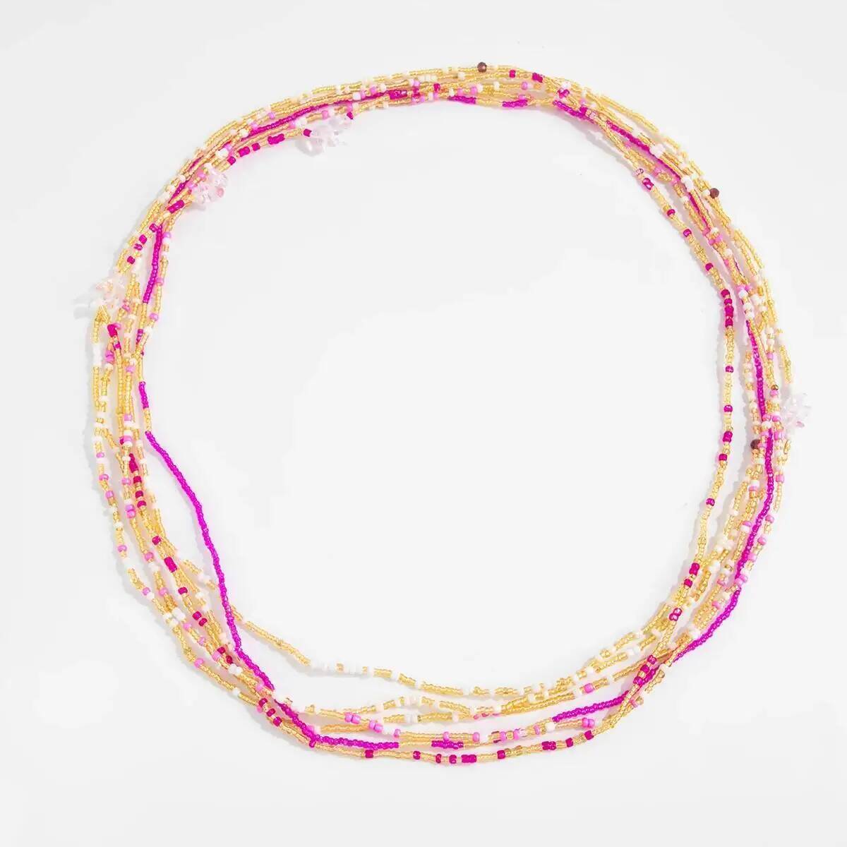SHIXIN 6Pcs/Set Boho Colorful  - Body Jewelry Waist Chains recension och pris