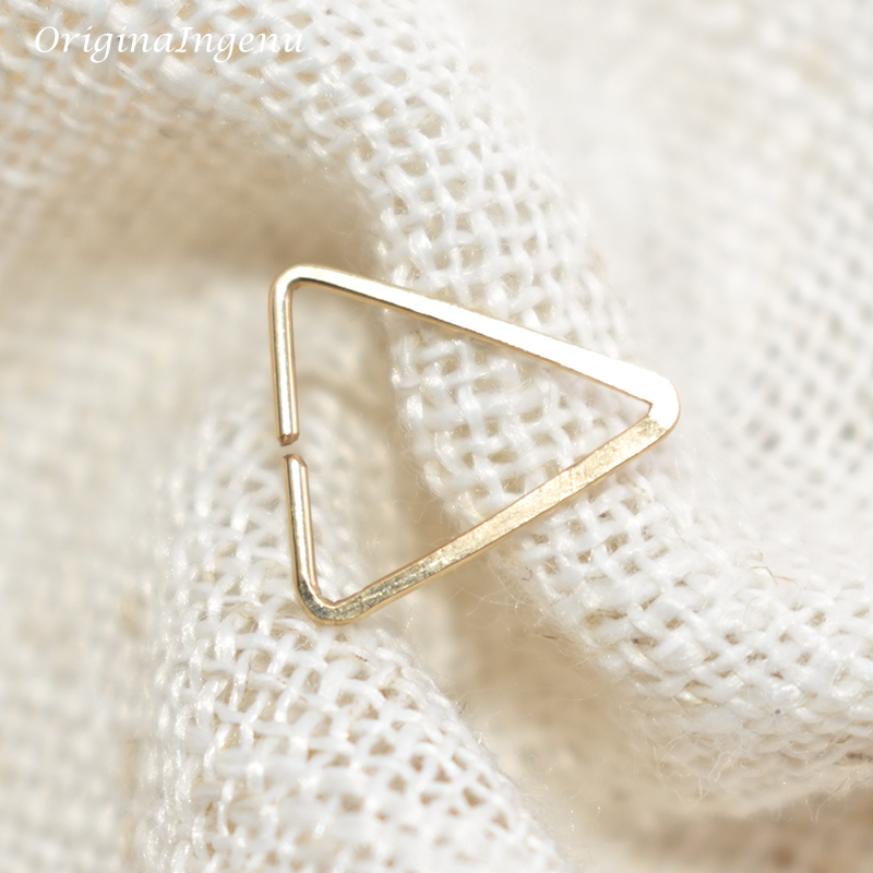 925 Silver Nose Ring Gold Fill - Body Jewelry Real Gold recension och pris